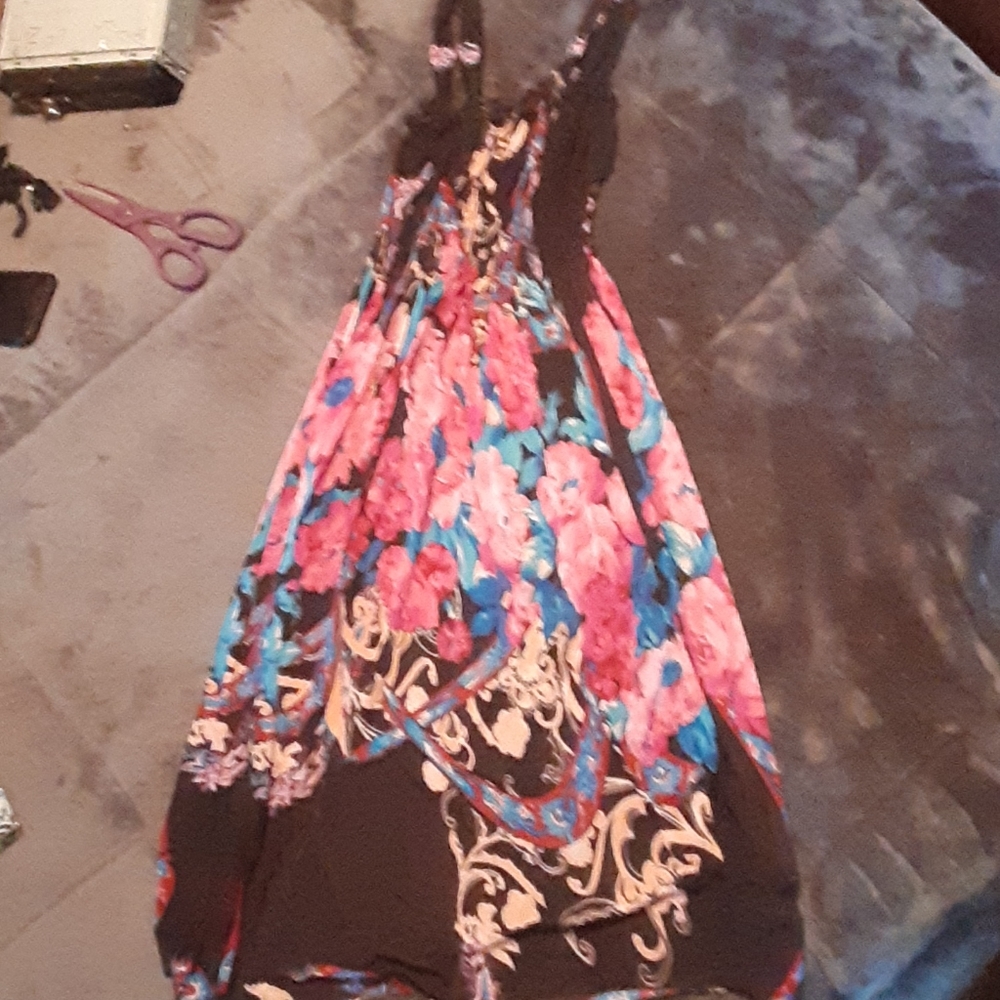 Stretchy knee length dress